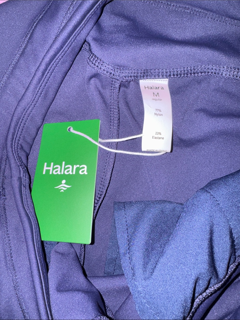 HALARA Navy Slim Drawstring Joggers - Picture 5 of 5